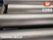 निकल मिश्र धातु ट्यूब ASTM B514 UNS N08810 Incoloy 800H वेल्डेड ट्यूब