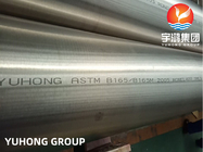 ASTM B165 UNS N04400 MONEL 400 गैस प्रसंस्करण के लिए निकेल तांबा मिश्र धातु सीमलेस पाइप