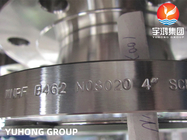 ASTM B462 मिश्र धातु 20 UNS N08020 पेट्रोकेमिकल्स एसिड गैस तेल के लिए निकला हुआ किनारा