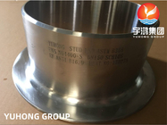 ASTM B366 UNS N04400, मोनेल 400 बट वेल्ड निकेल मिश्र धातु स्टील पाइप फिटिंग