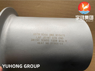 निकेल मिश्र धातु स्टील पाइप फिटिंग ASTM B366 UNS N10675, हैस्टेलॉय B3 लैप संयुक्त स्टब अंत
