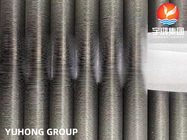 एएसटीएम बी163 एन04400 एम्बेडेड जी-टाइप निकेल मिश्र धातु स्टील फिन ट्यूब