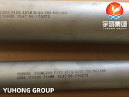 ASTM B165 UNS N04400 MONEL 400 गैस प्रसंस्करण के लिए निकेल तांबा मिश्र धातु सीमलेस पाइप