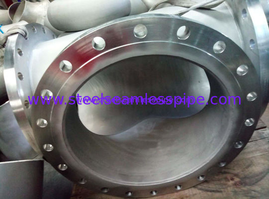 B366 Hastelloy C-276 पाइप स्पूल बट वेल्ड फिटिंग B16.9 प्लेट निकला हुआ किनारा 24 "B16.5 के साथ वेल्डेड
