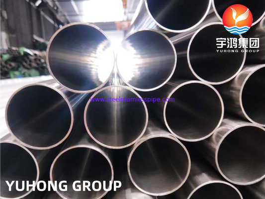 ASTM A270 TP304 स्टेनलेस स्टील वेल्डेड ट्यूब, स्वच्छता अनुप्रयोगों में प्रयुक्त उज्ज्वल एनील्ड उपचार