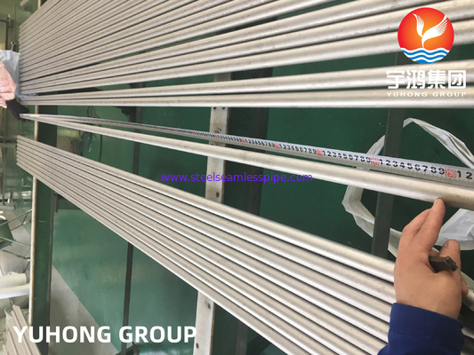 ASME SA213 TP310S 1.4845 स्टेनलेस स्टील सीमलेस हीट एक्सचेंजर ट्यूब