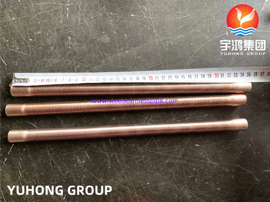 B111 C70600 CU/NI 90/10 LOW FIN TUBE COPPER NICKEL ALLOY एयर कूलर