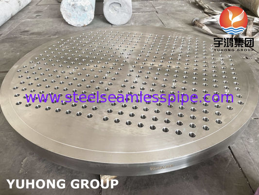 शेल और ट्यूब हीट एक्सचेंजर्स के लिए ASTM A182 F316L स्टेनलेस स्टील ट्यूबशीट