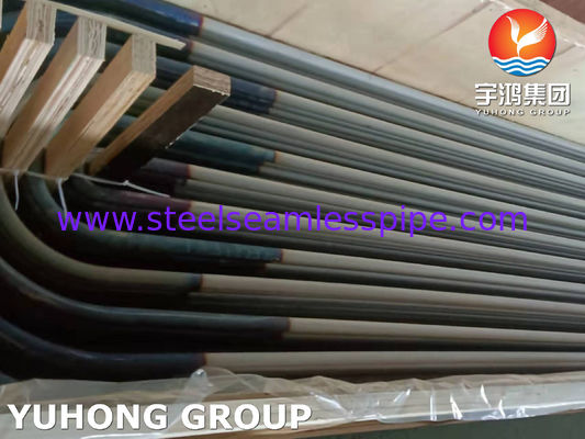 ASTM A213 TP317L स्टेनलेस स्टील यू बेंड ट्यूब हीट एक्सचेंजर ट्यूब 100% ET
