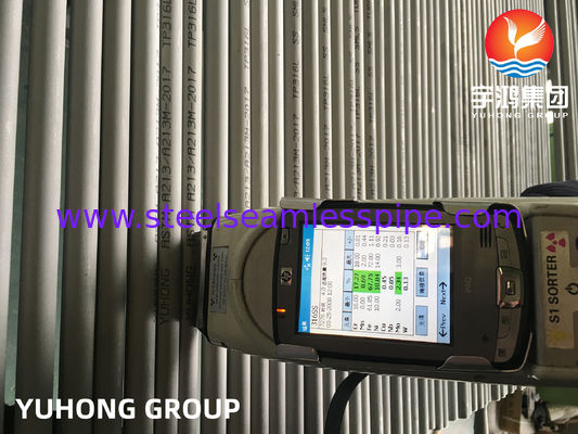 गर्मी एक्सचेंजर और बॉयलर अनुप्रयोगों के लिए एएसटीएम ए 213 टीपी 316 एल कोल्ड ड्रॉ स्टेनलेस स्टील सीमलेस ट्यूब