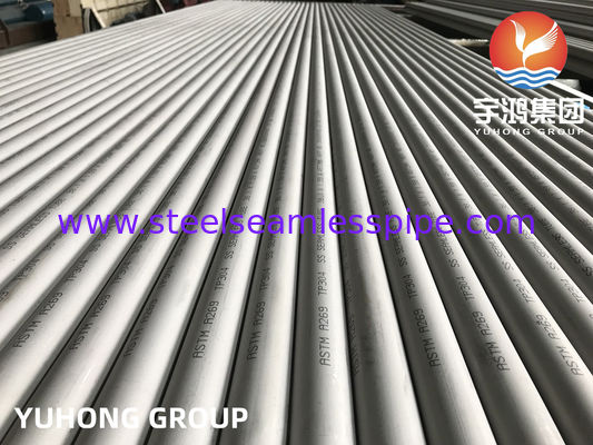 हीट एक्सचेंजर के लिए पीएमआई टेस्ट के साथ एएसटीएम ए269 टीपी304 स्टेनलेस स्टील सीमलेस ट्यूब पिकलड एनील्ड