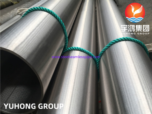 ASTM B165 मोनेल 400 N04400 समुद्री जल के लिए निर्बाध निकेल मिश्र धातु पाइप