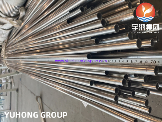 ASME SA249 TP304 304L SUS304 1.4301 बॉयलर कंडेनसर के लिए वेल्डेड ट्यूब
