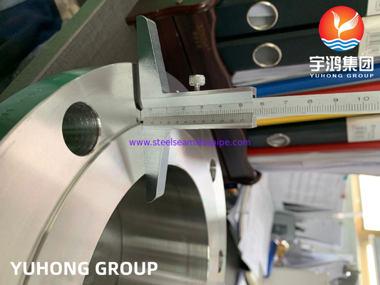 ASTM A182 F44 / मिश्र धातु 254 SMO / UNS S31254 स्टेनलेस स्टील वेल्ड नेक फ्लैंज
