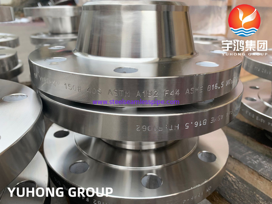 ASTM A182 F44 / मिश्र धातु 254 SMO / UNS S31254 स्टेनलेस स्टील वेल्ड नेक फ्लैंज
