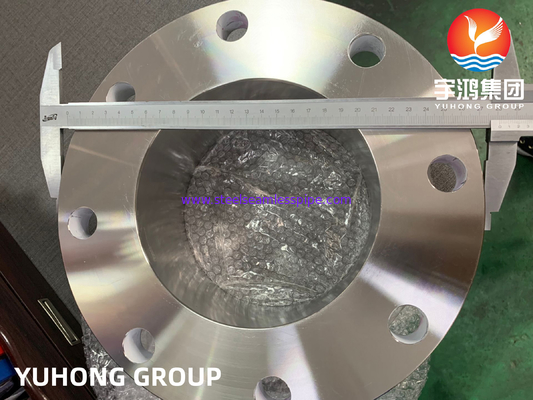 ASTM A182 F44 / मिश्र धातु 254 SMO / UNS S31254 स्टेनलेस स्टील वेल्ड नेक फ्लैंज