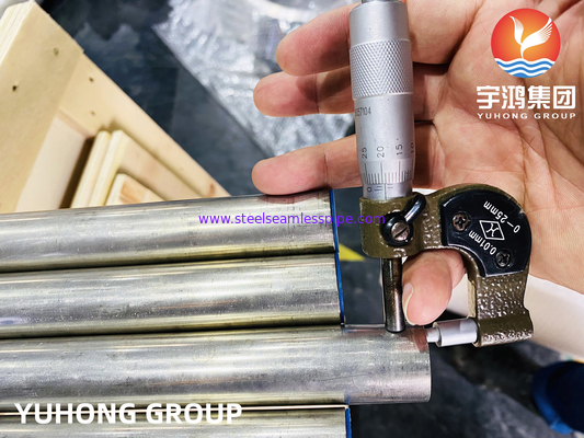 परमाणु रिएक्टर प्रयुक्त ट्यूब ASTM B167 Inconel 600 / UNS N06600 निर्बाध प्रकार