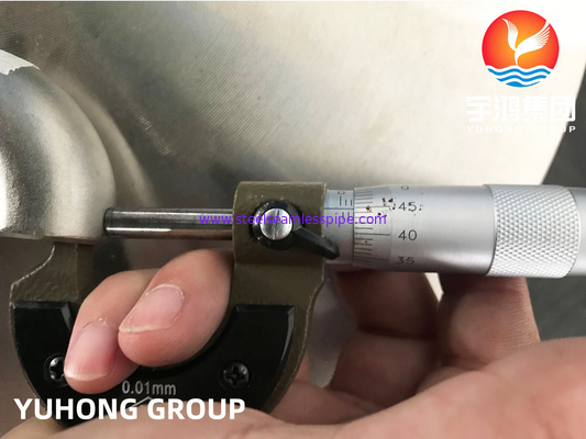 HASTELLOY C22 ELBOW 90 / 180 DEG बट वेल्डेड निकेल मिश्र धातु फिटिंग
