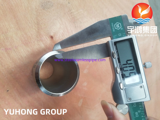 Buttweld ASME SB366 N06600 2.4816 इनकोनेल 600 केंद्रित रिड्यूसर