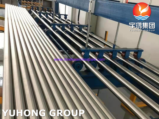 ASTM A270 TP316L स्टेनलेस स्टील सेनेटरी सीमलेस ट्यूब चमकदार सतह
