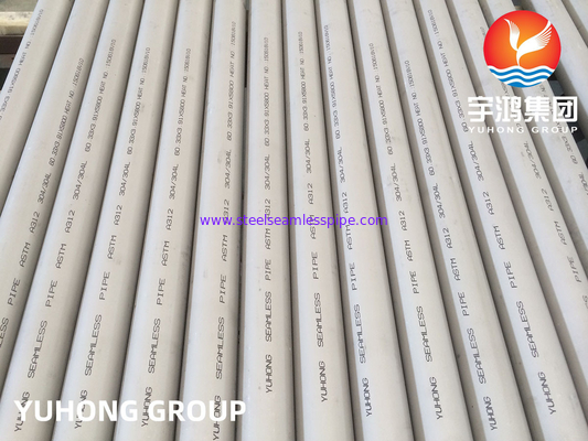 ASTM A312 TP304 1.4301 Stainless Steel Seamless Pipe