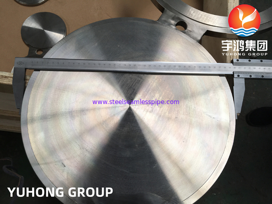 ASTM A182 F316L स्टेनलेस स्टील तमाशा ब्लाइंड निकला हुआ किनारा / चित्रा 8 निकला हुआ किनारा