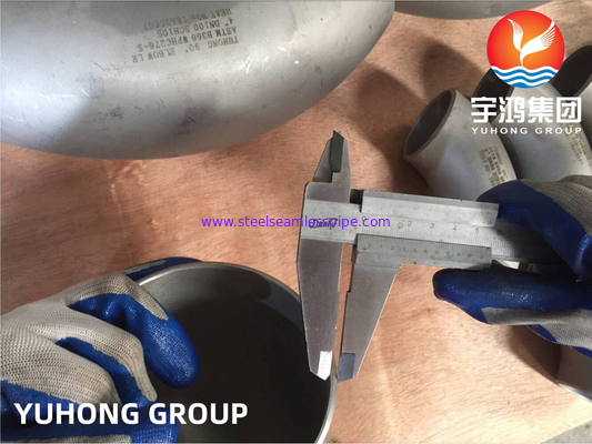 हेस्टेलॉय निकेल मिश्र धातु ASTM B366 C-276 BW फिटिंग कोहनी