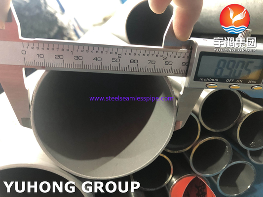 ASTM A789 UNS S32205 रासायनिक उद्योग के लिए डुप्लेक्स स्टील सीमलेस ट्यूब