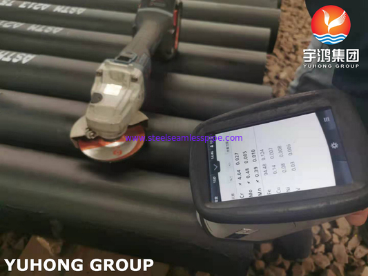 ASTM A213 T5 K41545 हीट एक्सचेंजर के लिए मिश्र धातु स्टील सीमलेस ट्यूब