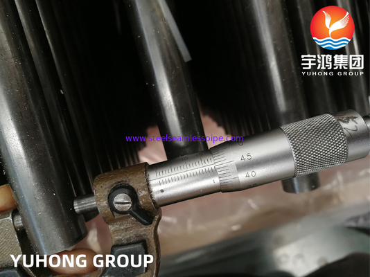 ASTM A213 / ASME SA213 T9 यू बेंड ट्यूब मिश्र धातु स्टील सीमलेस हीट एक्सचेंजर ट्यूब