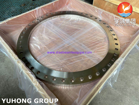 ASTM A240 TP904L (1.4539) AWWA C207 स्टील फ्लैंज SOFF पानी के काम के लिए