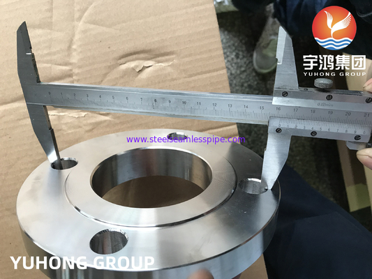 ASME A182 F304/f304L/F316 / F316L Brida de Acero Inoxidable Slip On Flange वेल्डिंग नेक फ्लैंज RF FF
