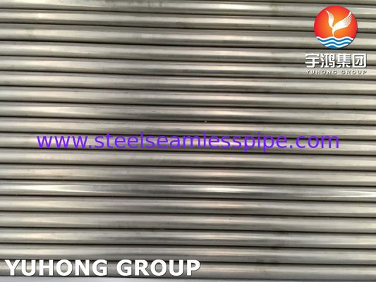 कंडेनसर हीट एक्सचेंजर के लिए ASTM B338 Gr7 सीमलेस और वेल्डेड टाइटेनियम मिश्र धातु ट्यूब