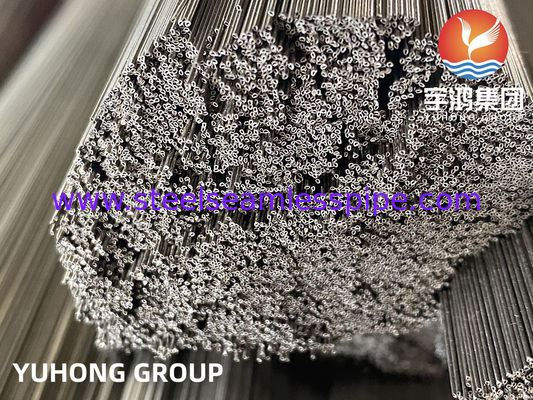 स्टेनलेस स्टील कैपिलरी ट्यूब ब्राइट एनील्ड ASTM A213 / ASTM A269 TP304/304L TP316/316L 19.05 X 1.65 X 6096MM