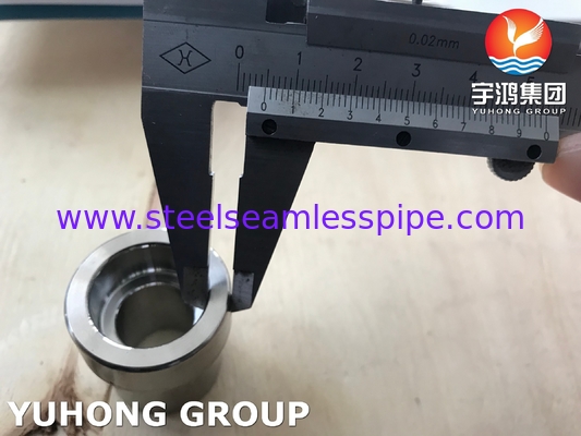 ASTM A182 F304 इंसर्ट, सॉकेट वेल्ड फिटिंग B16.11, उच्च दबाव पाइपिंग सिस्टम में