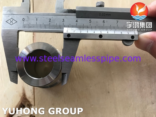 ASTM A182 F304 इंसर्ट, सॉकेट वेल्ड फिटिंग B16.11, उच्च दबाव पाइपिंग सिस्टम में
