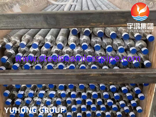 ASME SB163 N04400 G टाइप फिन ट्यूब Al99.5 एंबेडेड फिन ट्यूब वेपोराइज़र के लिए