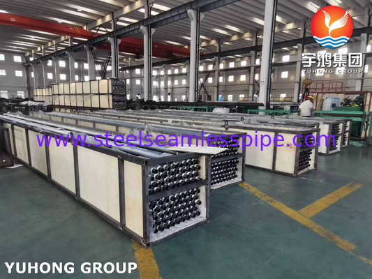 ASTM A179 कार्बन स्टील एंबेडेड फिन ट्यूब हीट एक्सचेंजर बॉन्डिंग टेस्ट के लिए उपलब्ध है
