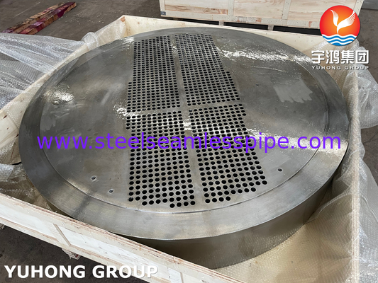 उच्च वेल्डेबिलिटी वाले बॉयलरों के लिए ASME SA516 Gr.70N स्टेशनरी ट्यूब शीट