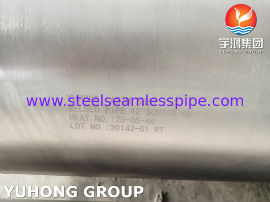 ASTM B862 Gr 2 Ti2 UNS R50400 टाइटेनियम मिश्र धातु वेल्डेड पाइप