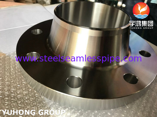 ASTM A182 F60, UNS S32205, 1.4462 डुप्लेक्स स्टील वेल्ड नेक फ्लैंज, रसीड फेस B16.5