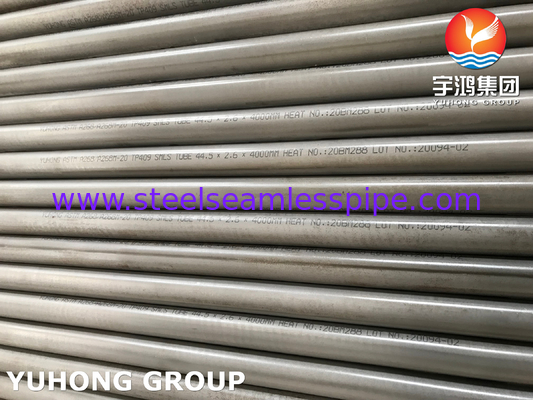 ASTM A268 सीमलेस TP409 फेरीटिक मार्टेंसिटिक बॉयलर ट्यूब