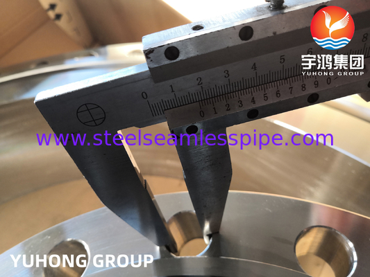 ASTM A182 / ASME SA182 F310 तेल और गैस पाइपलाइन अनुप्रयोग के लिए स्टेनलेस स्टील फोल्डेड फ्लैंज
