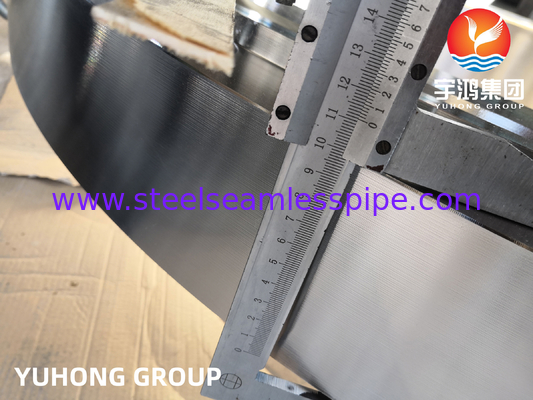 ASTM A182 / ASME SA182 F310 तेल और गैस पाइपलाइन अनुप्रयोग के लिए स्टेनलेस स्टील फोल्डेड फ्लैंज