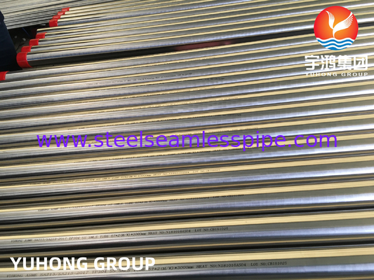 ASME SA213 ASTM A213 TP304 निर्बाध स्टेनलेस स्टील हीट एक्सचेंजर ट्यूब