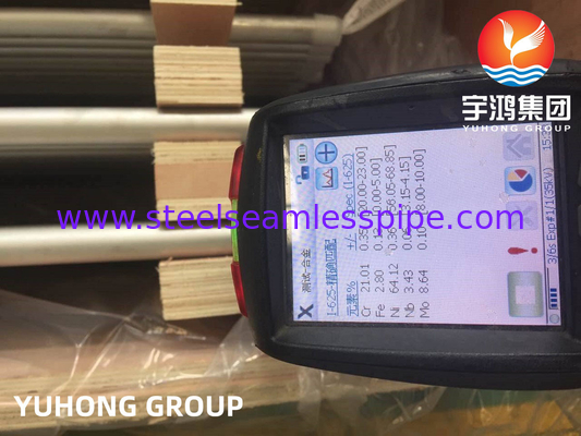 ASTM B444 मिश्र धातु 625 (UNS N06625) हीट एक्सचेंजर के लिए निर्बाध यू बेंड ट्यूब