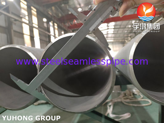 स्टेनलेस स्टील सीमलेस पाइप ASTM A312 TP316Ti रासायनिक नाव फिटिंग हीट एक्सचेंजर
