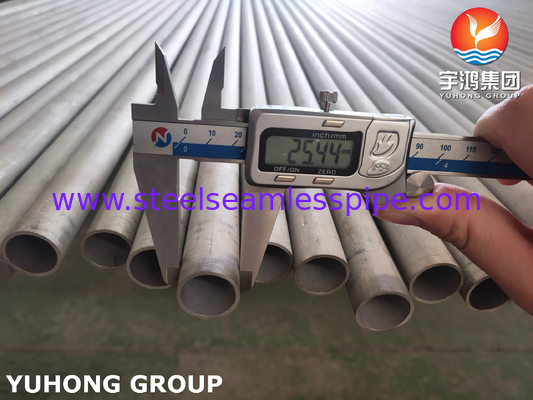 ASME SA789 / ASTM A789 S32205 डुप्लेक्स स्टेनलेस स्टील ट्यूब