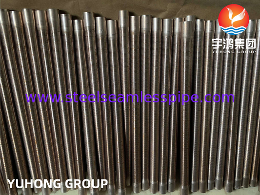 ASTM B111 C70600 O61 हीट एक्सचेंजर के लिए तांबा निकेल मिश्र धातु कम फिन ट्यूब