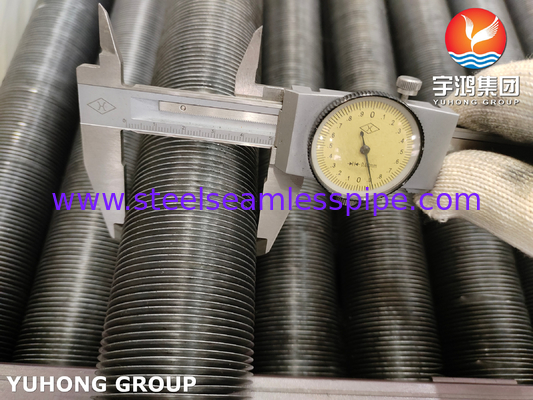 हीट एक्सचेंजर अनुप्रयोग के लिए ASME SA179+Al1060 G-टाइप/एंबेडेड फिन ट्यूब